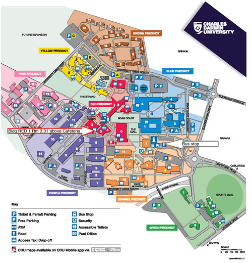 To and from CDU Campus (Cafeteria) | ACAL Conference