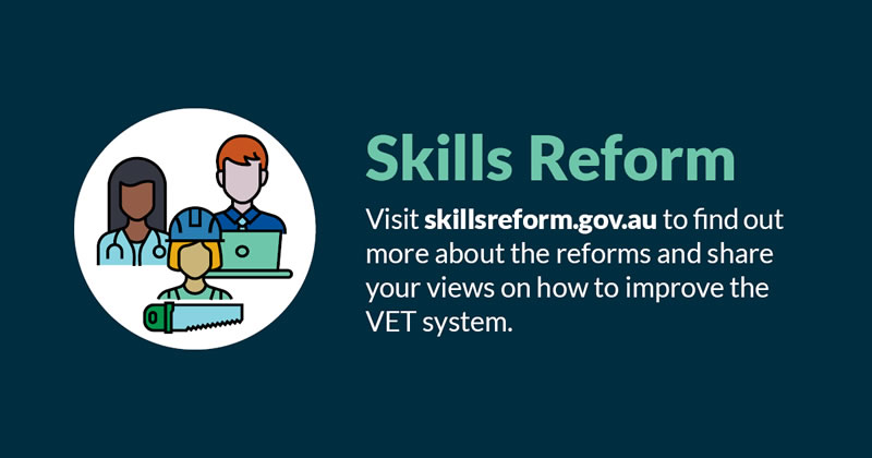 VET reform consultation opens