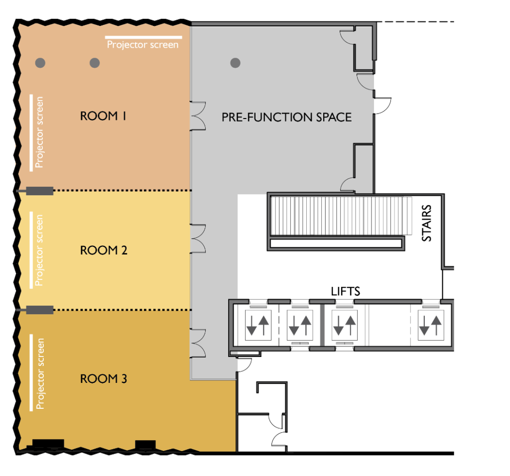 U City room layout