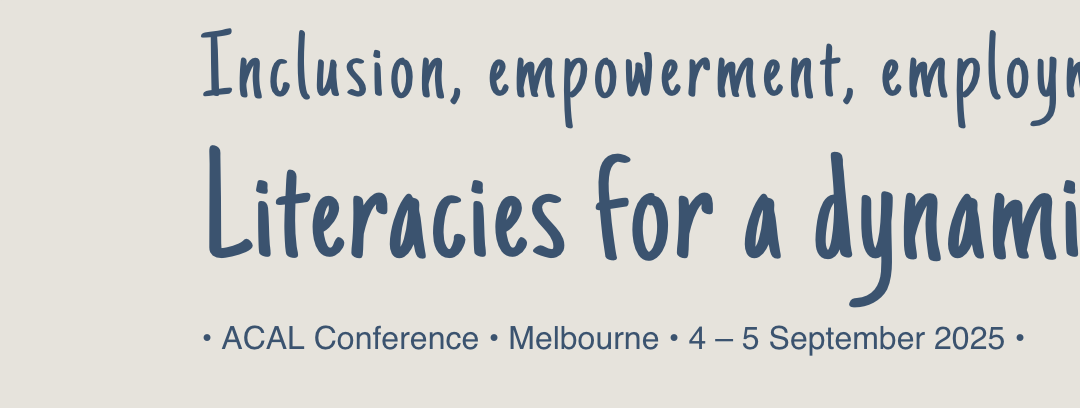 2025 ACAL conference – 4 – 5 September