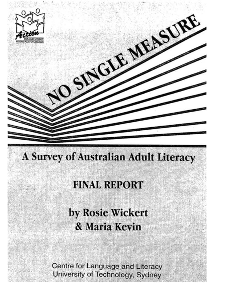 1991 Aust Language and Literacy Policy 1991 Aust Language and Literacy Policy
