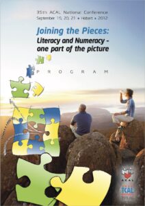 2012 TCAL conf booklet cover